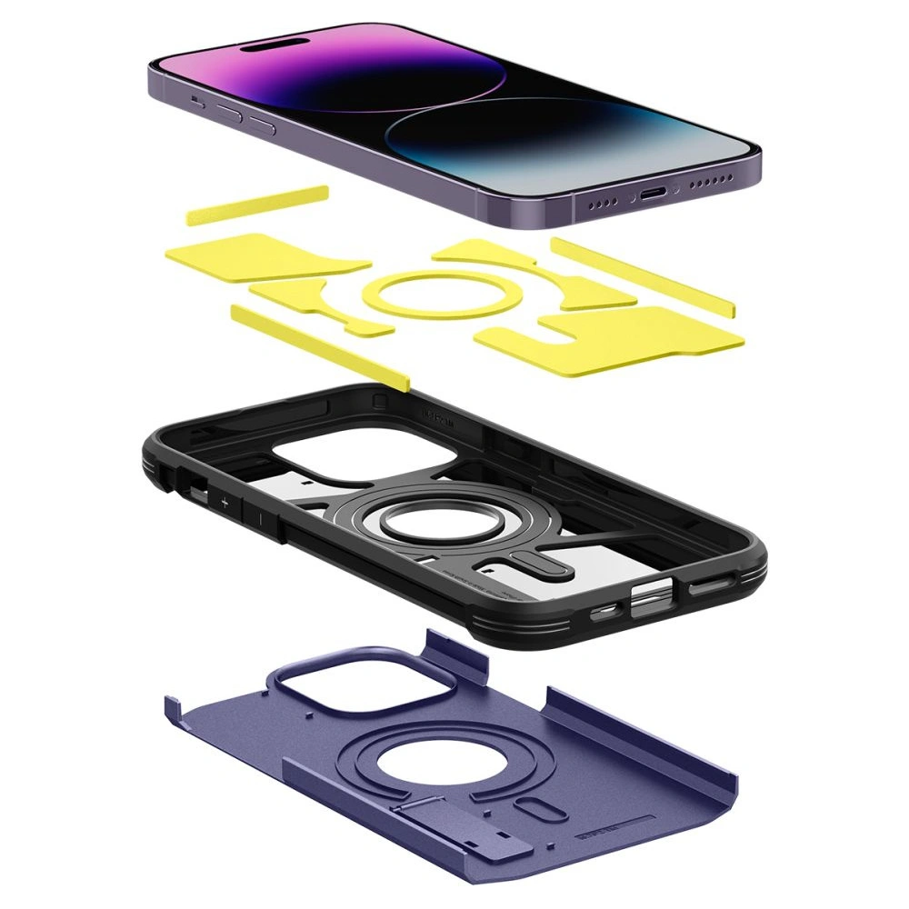 Wholesale Spigen Tough Armor Mag MagSafe Apple iPhone 14 Pro Max Deep Purple - SPN2594 - {ean13} - Hurt