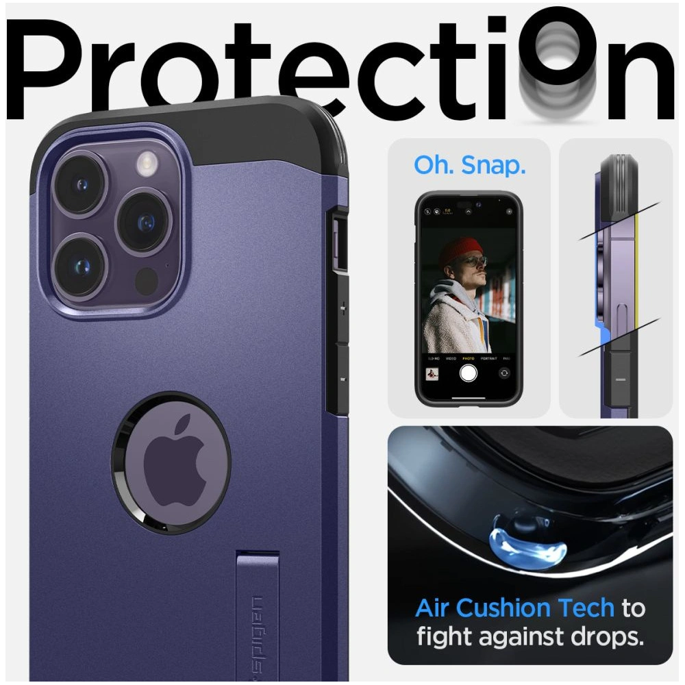 Hurtownia GSM - Case Spigen Tough Armor Mag MagSafe Apple iPhone 14 Pro Max Tief Purpur - SPN2594 - {ean13} - Hurt