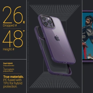 Hurtownia GSM - Etui Caseology Skyfall Apple iPhone 14 Pro Max Fialové - CSL88 - {ean13} - Hurt