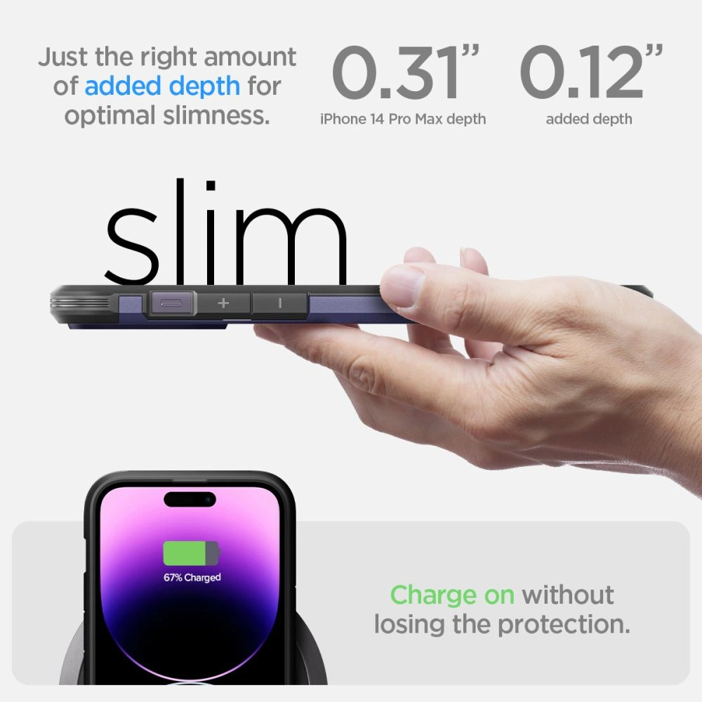 Hurtownia GSM - Etui Spigen Tough Armor Mag MagSafe Apple iPhone 14 Pro Deep Purple - SPN2595 - {ean13} - Hurt