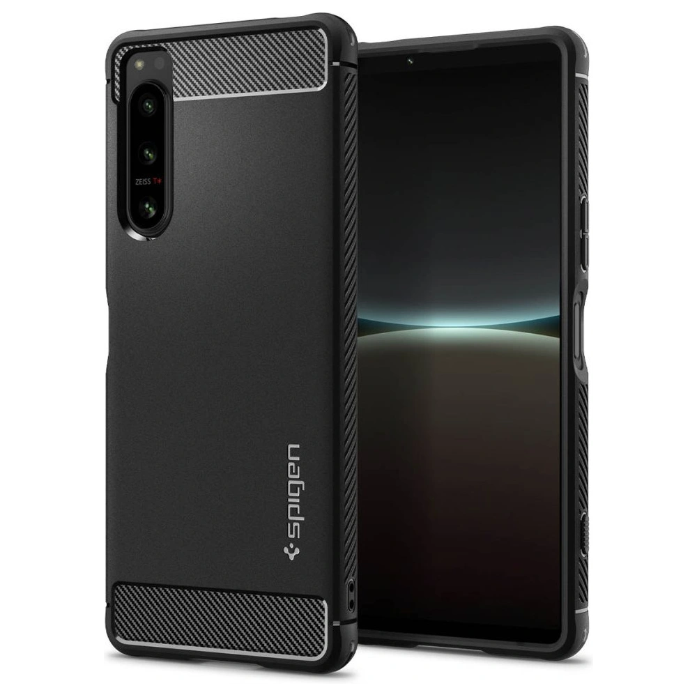 Hurtownia GSM - Case Spigen Rugged Armor Sony Xperia 5 IV Mattschwarz - SPN2596 - {ean13} - Hurt