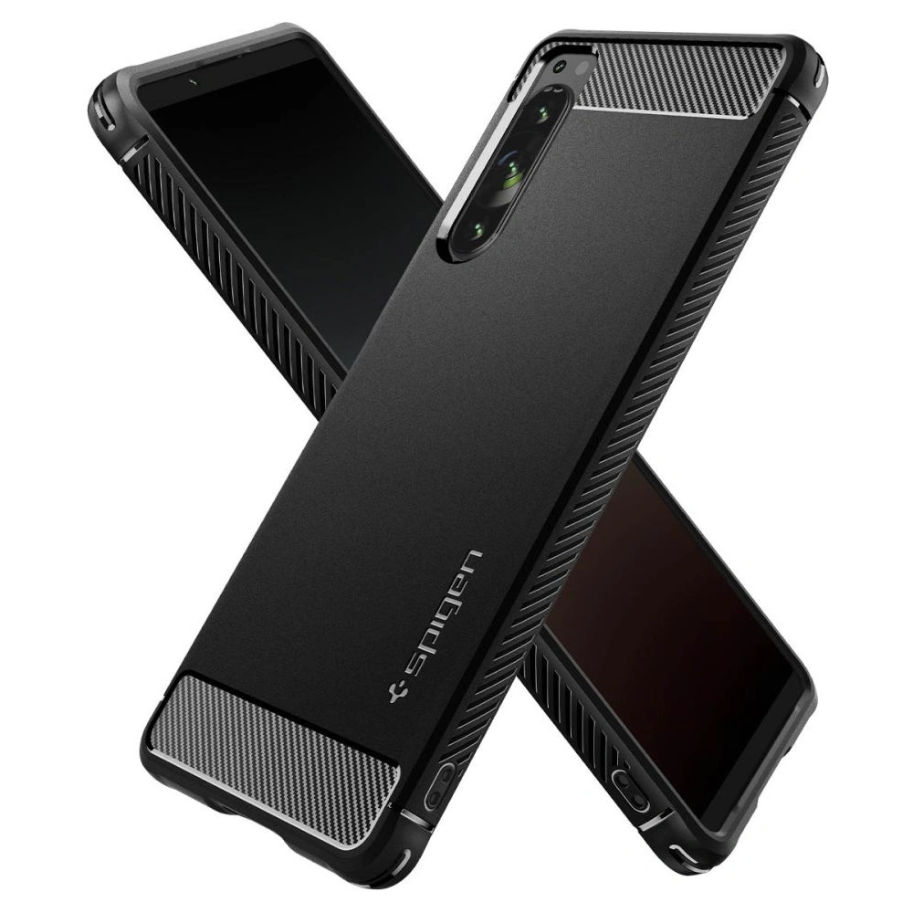 Hurtownia GSM - Case Spigen Rugged Armor Sony Xperia 5 IV Mattschwarz - SPN2596 - {ean13} - Hurt
