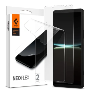 Hurtownia GSM - Folia Spigen Neo Flex Sony Xperia 5 IV Clear [2 PACK] - SPN2598 - {ean13} - Hurt