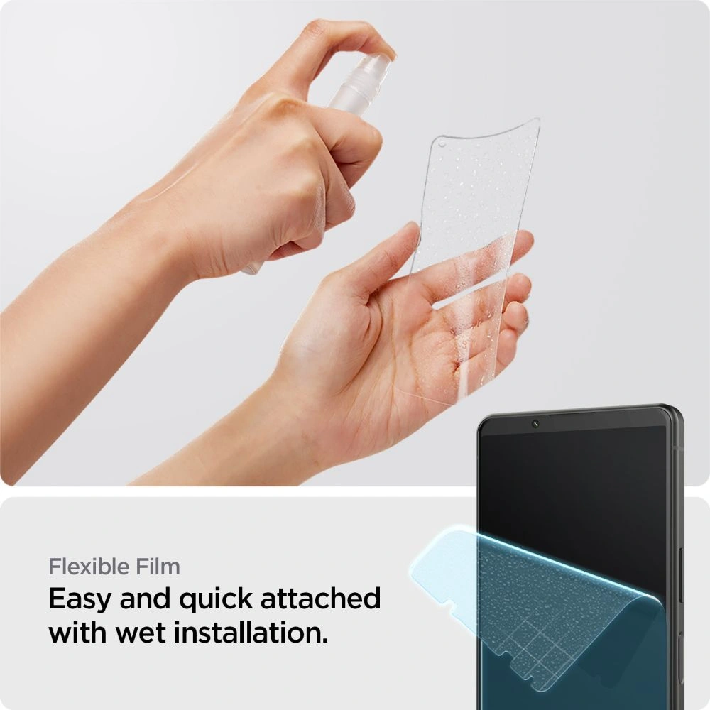 Wholesale Spigen Neo Flex Sony Xperia 5 IV Clear [2 PACK] - SPN2598 - {ean13} - Hurt