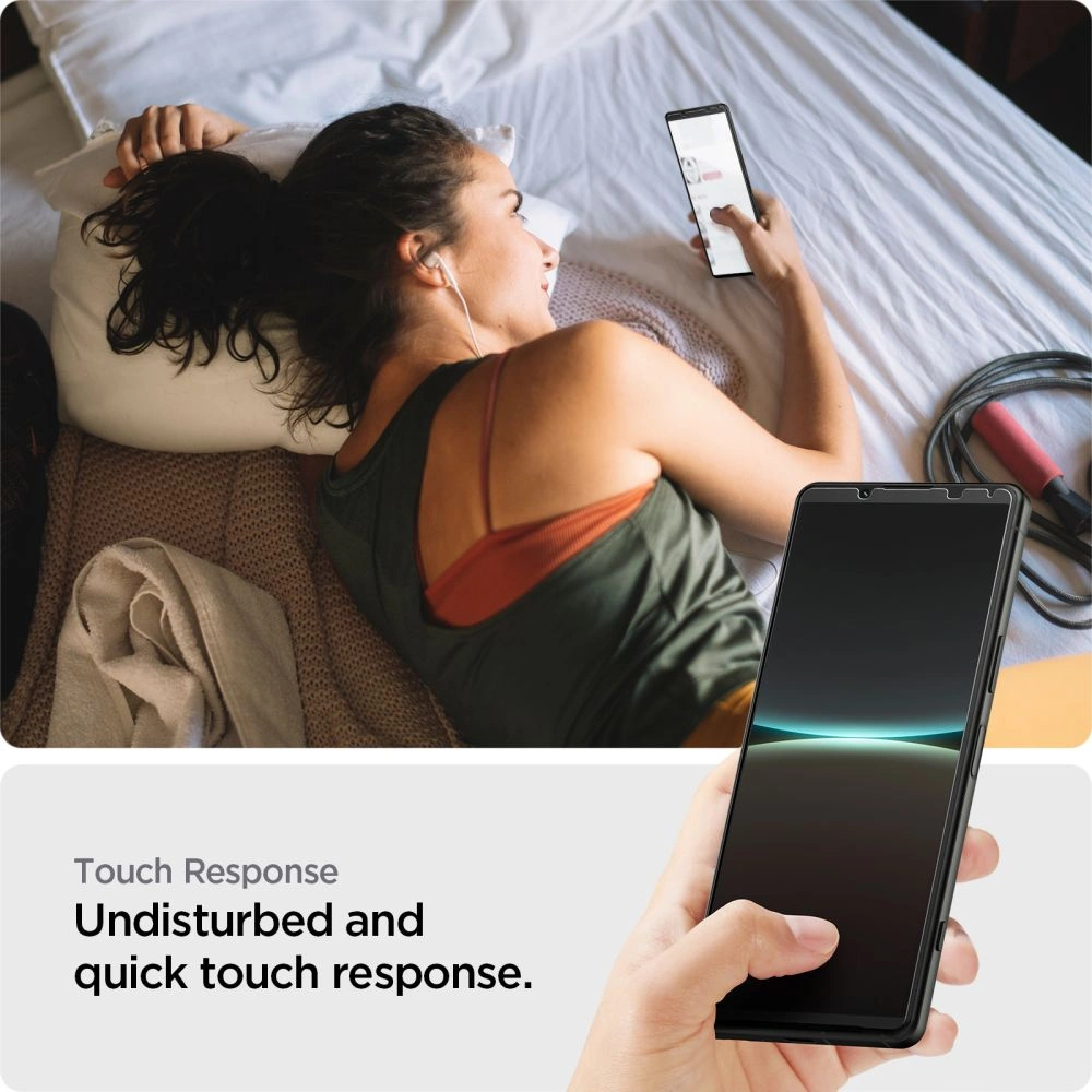 Hurtownia GSM - Folia Spigen Neo Flex Sony Xperia 5 IV Clear [2 PACK] - SPN2598 - {ean13} - Hurt