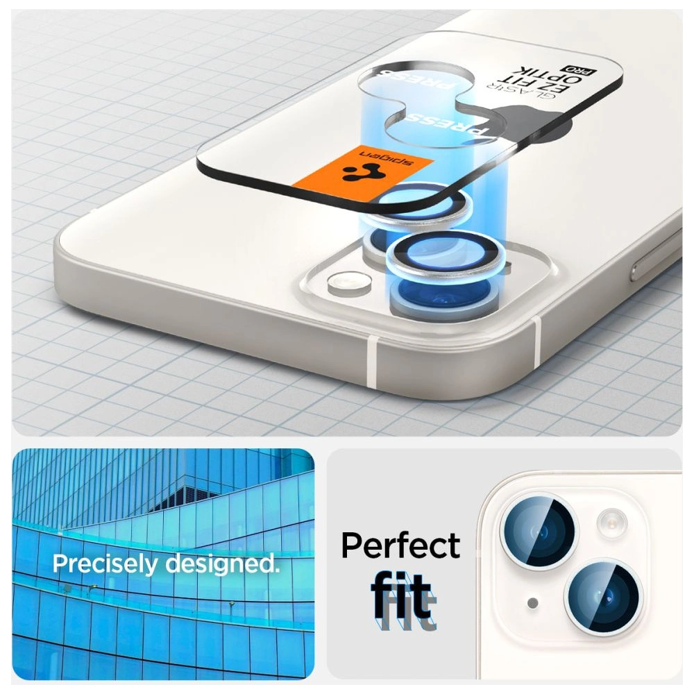 Wholesale Spigen Optik.tr Camera Protector Apple iPhone 14/14 Plus Starlight [2 PACK] - SPN2599 - {ean13} - Hurt