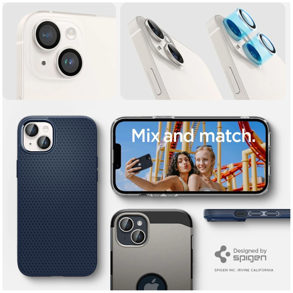 Wholesale Spigen Optik.tr Camera Protector Apple iPhone 14/14 Plus Starlight [2 PACK] - SPN2599 - {ean13} - Hurt