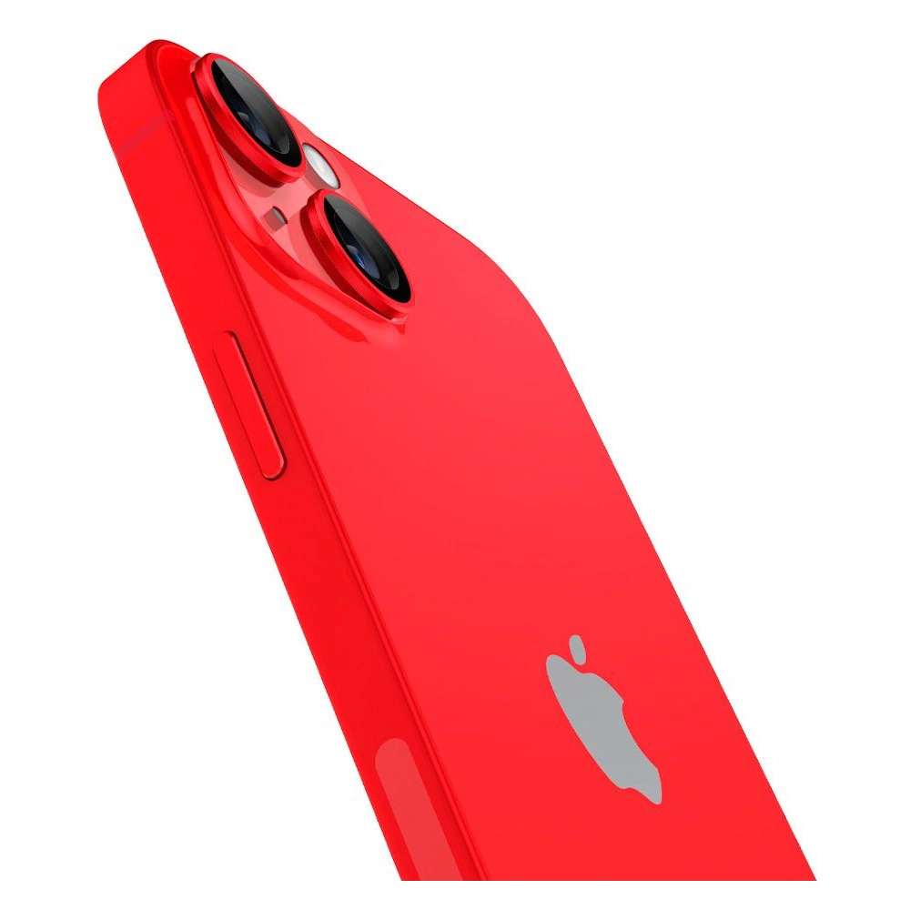 Hurtownia GSM - Sticlă securizată pentru aparat Spigen Optik.tr Camera Protector Apple iPhone 14/14 Plus Roșu [2 PACK] - SPN2600 - {ean13} - Hurt