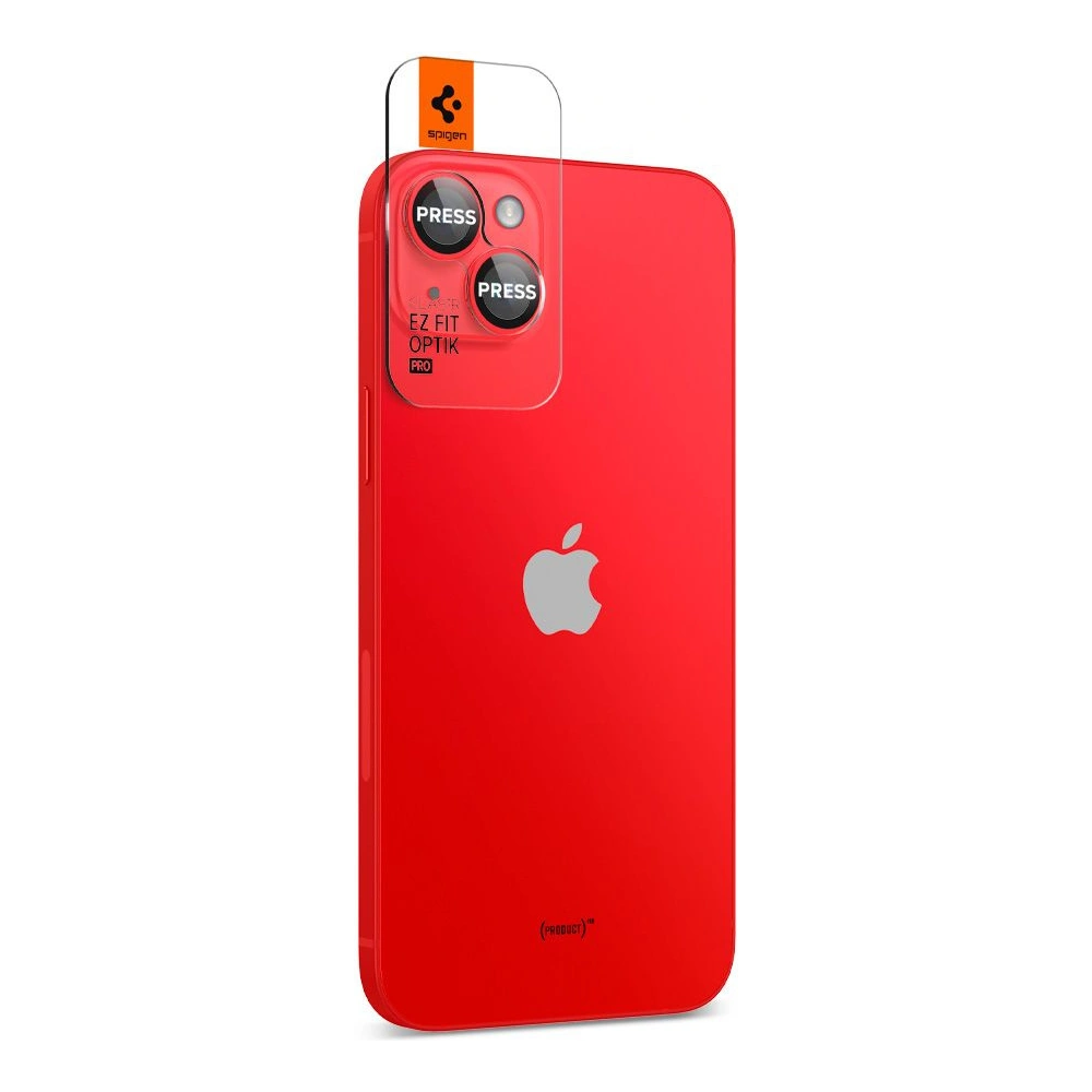 Hurtownia GSM - Szkło hartowane na aparat Spigen Optik.tr Camera Protector Apple iPhone 14/14 Plus Red [2 PACK] - SPN2600 - {ean13} - Hurt