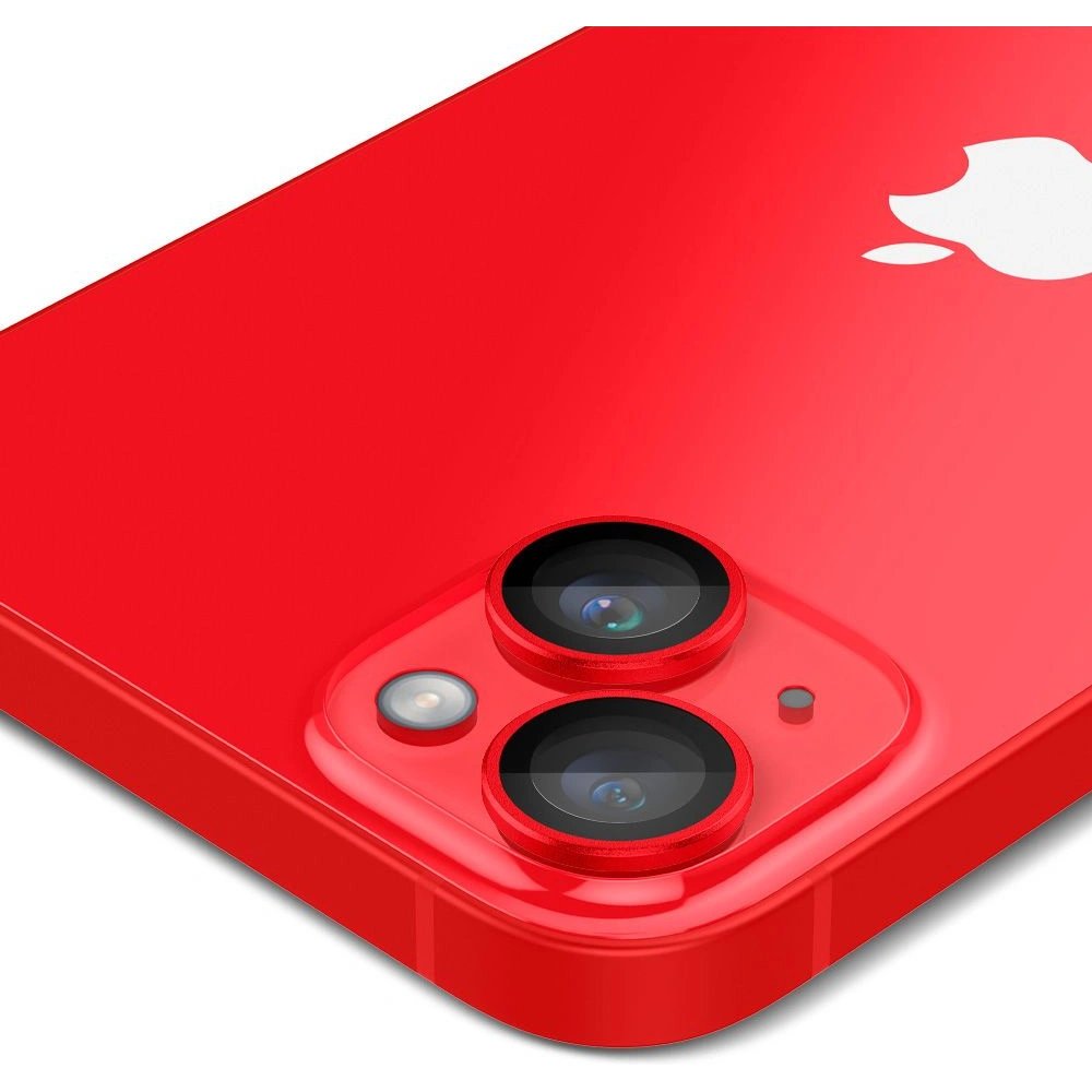 Hurtownia GSM - Szkło hartowane na aparat Spigen Optik.tr Camera Protector Apple iPhone 14/14 Plus Red [2 PACK] - SPN2600 - {ean13} - Hurt