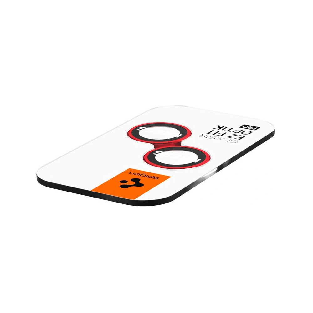Hurtownia GSM - Sticlă securizată pentru aparat Spigen Optik.tr Camera Protector Apple iPhone 14/14 Plus Roșu [2 PACK] - SPN2600 - {ean13} - Hurt