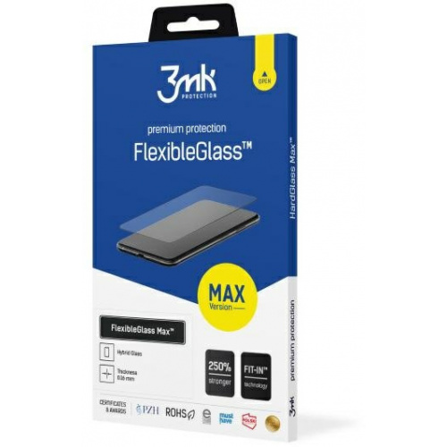 3MK Distributor - 5903108497688 - 3MK4340 - 3MK FlexibleGlass Max Samsung Galaxy S21 FE black - B2B homescreen