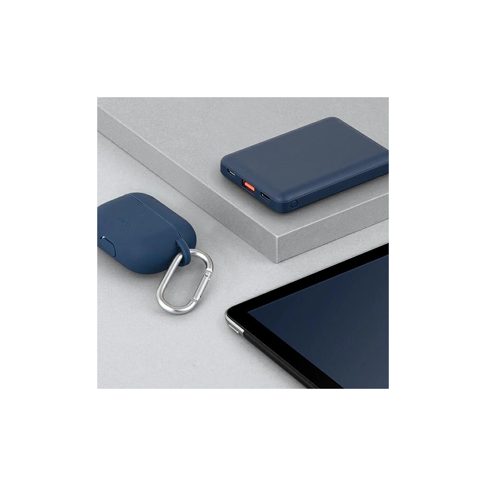 Hurtownia GSM - Powerbank UNIQ Fuele mini 8000mAh USB-C 18W PD rychlé nabíjení modrý/indigo modrá - UNIQ843 - {ean13} - Hurt