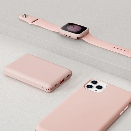 Powerbank UNIQ Fuele mini 8000mAh USB-C 18W PD Fast charge różowy/pink