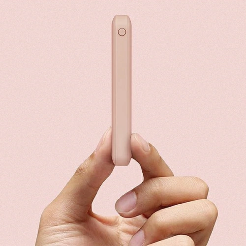 Powerbank UNIQ Fuele mini 8000mAh USB-C 18W PD Fast charge różowy/pink