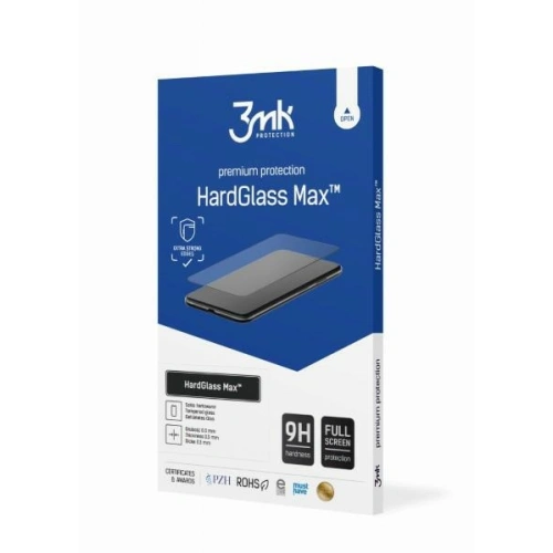 Szkło hartowane 3MK HardGlass Max Samsung Galaxy S23+ Plus czarne
