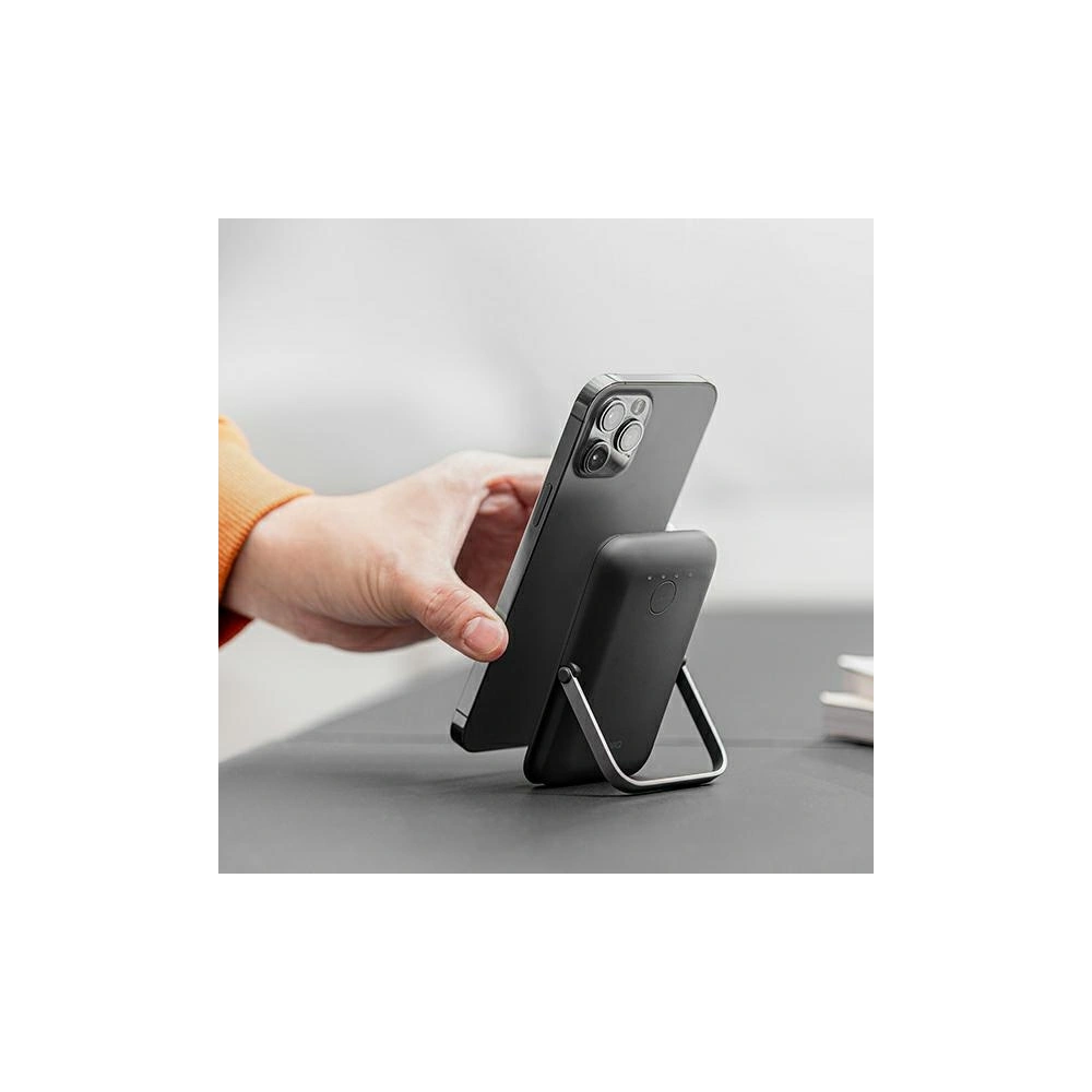 Hurtownia GSM - Powerbank UNIQ Hoveo 5000mAh USB-C 20W PD Gyors töltés Vezeték nélküli Magnetic szürke/charcoal grey - UNIQ846 - {ean13} - Hurt
