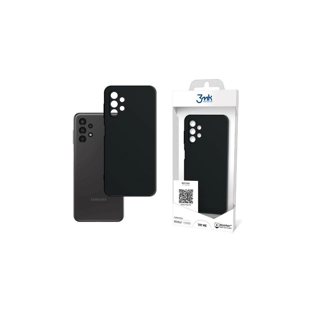 Hurtownia GSM - Etui 3MK Matt Case Samsung Galaxy A13 4G negru - 3MK4383 - {ean13} - Hurt