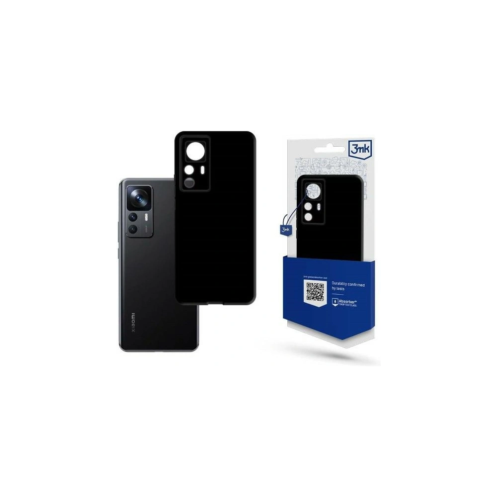 Hurtownia GSM - Etui 3MK Matt Case Xiaomi 12T/12T Pro černé - 3MK4386 - {ean13} - Hurt