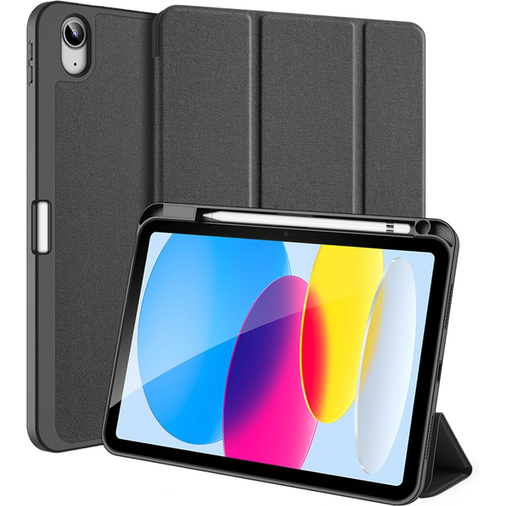 Hurtownia GSM - Etui DuxDucis Domo Apple iPad 10.9 2022 (10. generációs) + Pencil tartó fekete - DDS1397 - {ean13} - Hurt