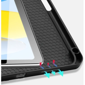 Hurtownia GSM - Etui DuxDucis Domo Apple iPad 10.9 2022 (10. generációs) + Pencil tartó fekete - DDS1397 - {ean13} - Hurt