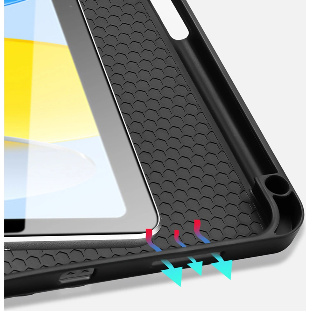 Hurtownia GSM - Etui DuxDucis Domo Apple iPad 10.9 2022 (10. generace) + držák na tužku černé - DDS1397 - {ean13} - Hurt
