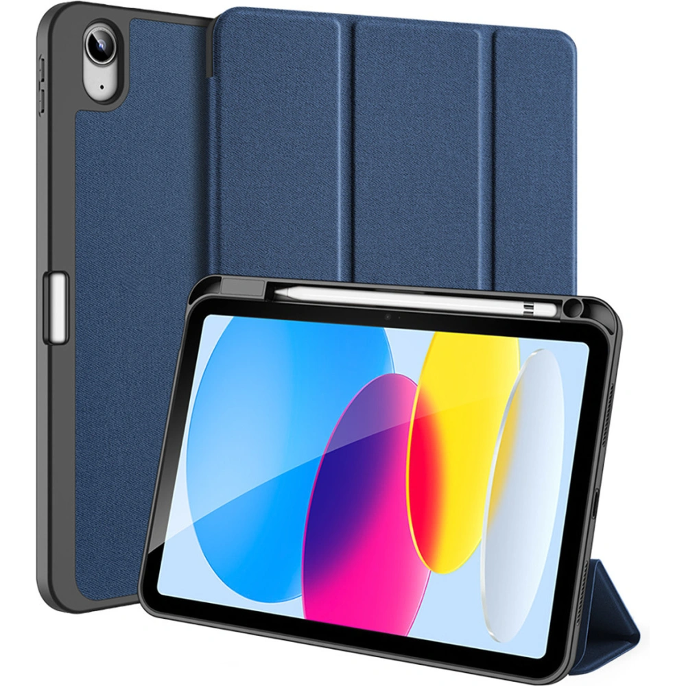 Hurtownia GSM - Etui DuxDucis Domo Apple iPad 10.9 2022 (10. generációs) + ceruza tartó kék - DDS1398 - {ean13} - Hurt