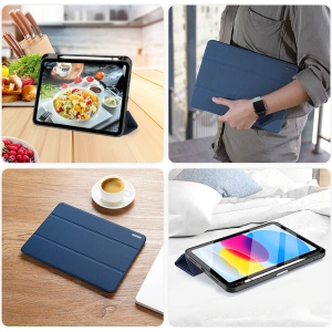 Hurtownia GSM - Etui DuxDucis Domo Apple iPad 10.9 2022 (10. generacji) + Pencil holder niebieskie - DDS1398 - {ean13} - Hurt