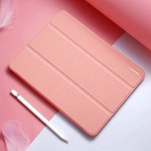 Etui DuxDucis Domo Apple iPad 10.9" 2022 / 11" 2025 + Pencil holder różowe