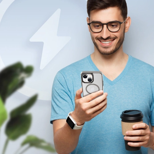 Etui DuxDucis Clin2 MagSafe Apple iPhone 14 szare