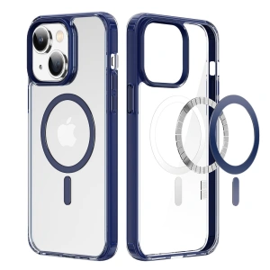 Etui DuxDucis Clin2 MagSafe Apple iPhone 14 albastre