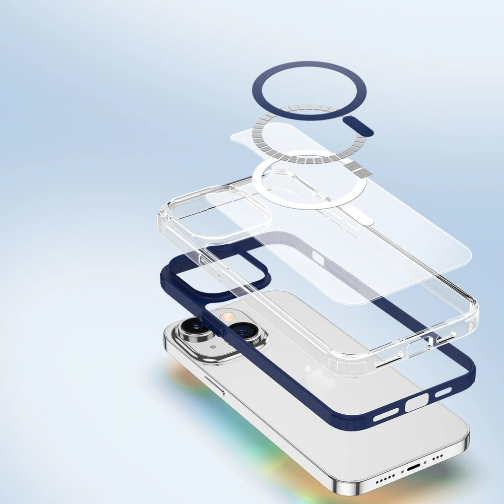Hurtownia GSM - Etui DuxDucis Clin2 MagSafe Apple iPhone 14 modré - DDS1402 - {ean13} - Hurt