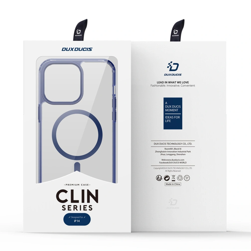 Hurtownia GSM - Etui DuxDucis Clin2 MagSafe Apple iPhone 14 modré - DDS1402 - {ean13} - Hurt