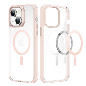 Etui DuxDucis Clin2 MagSafe Apple iPhone 14 rózsaszín