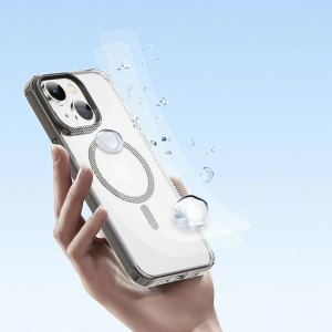 Etui DuxDucis Clin2 MagSafe Apple iPhone 14 Plus / 15 Plus šedé