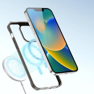 Etui DuxDucis Clin2 MagSafe Apple iPhone 14 Plus / 15 Plus šedé