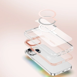 Hurtownia GSM - Etui DuxDucis Clin2 MagSafe Apple iPhone 14 Plus / 15 Plus różowe - DDS1406 - {ean13} - Hurt