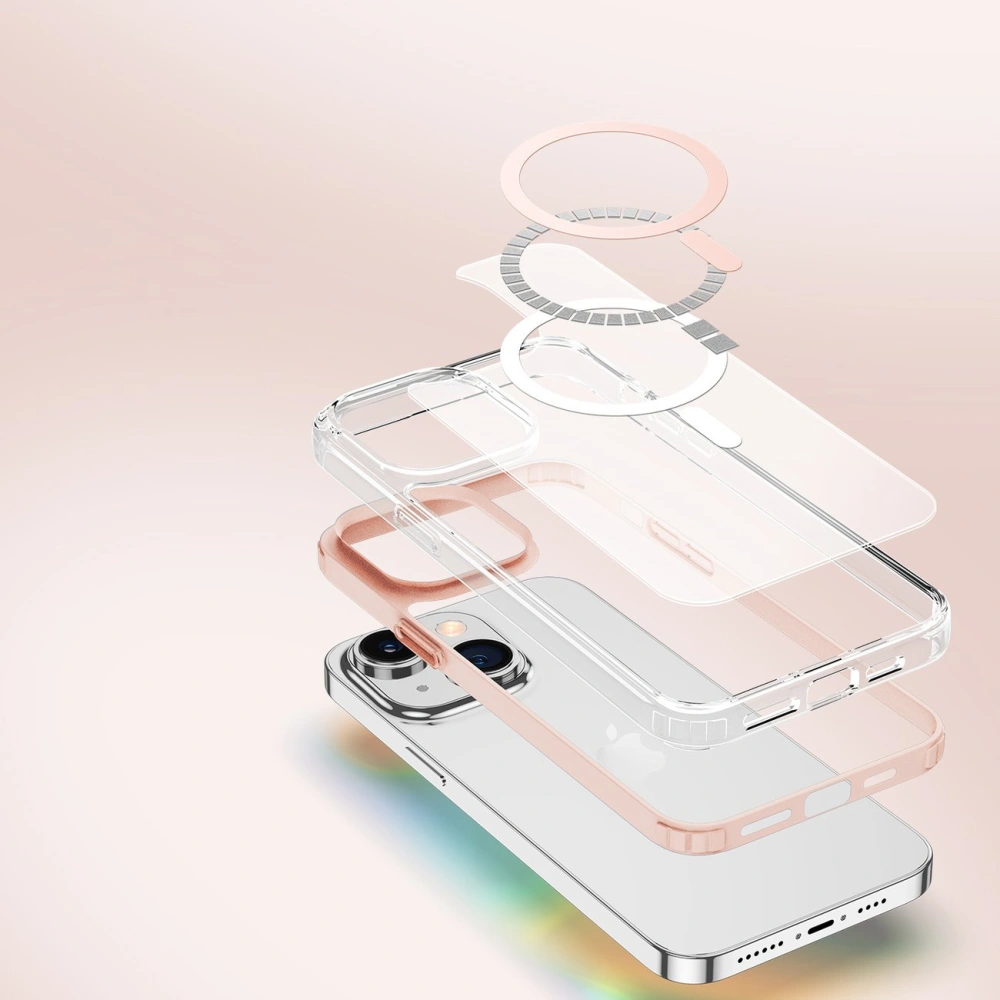 Hurtownia GSM - Case DuxDucis Clin2 MagSafe Apple iPhone 14 Plus / 15 Plus rosa - DDS1406 - {ean13} - Hurt