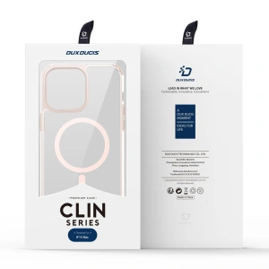 Etui DuxDucis Clin2 MagSafe Apple iPhone 14 Plus / 15 Plus růžové