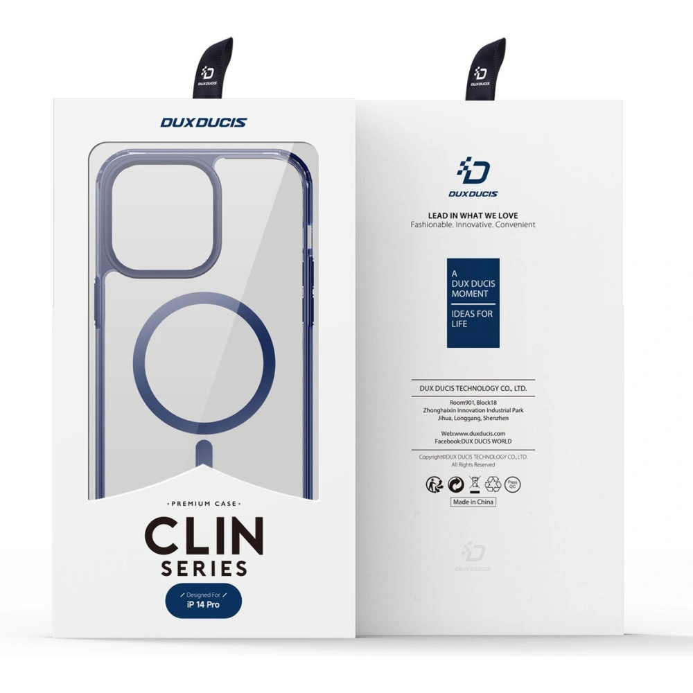 Hurtownia GSM - Etui DuxDucis Clin2 MagSafe Apple iPhone 14 Pro niebieskie - DDS1408 - {ean13} - Hurt
