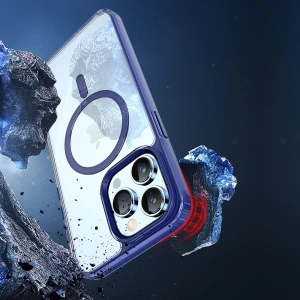 Case DuxDucis Clin2 MagSafe Apple iPhone 14 Pro blau