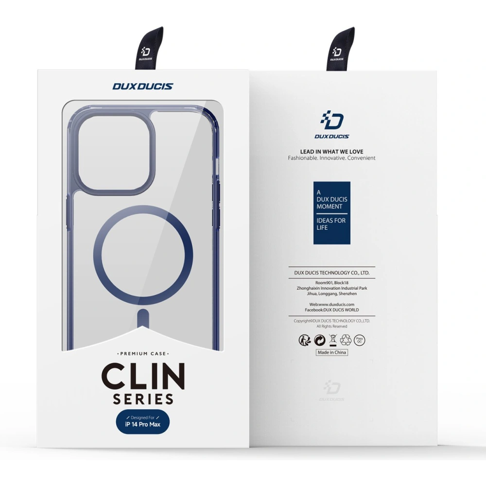 Hurtownia GSM - Case DuxDucis Clin2 MagSafe Apple iPhone 14 Pro Max blau - DDS1411 - {ean13} - Hurt
