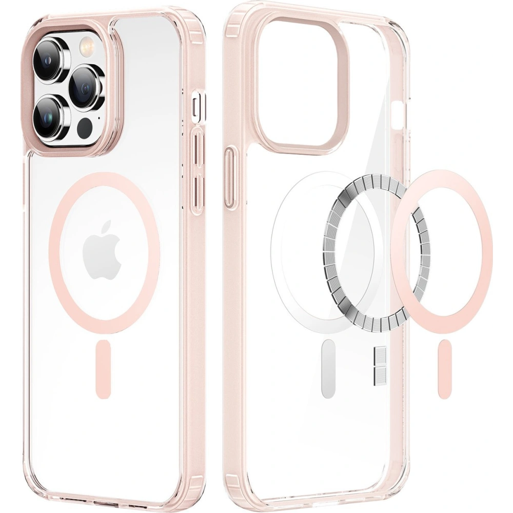 Hurtownia GSM - Case DuxDucis Clin2 MagSafe Apple iPhone 14 Pro Max rosa - DDS1412 - {ean13} - Hurt