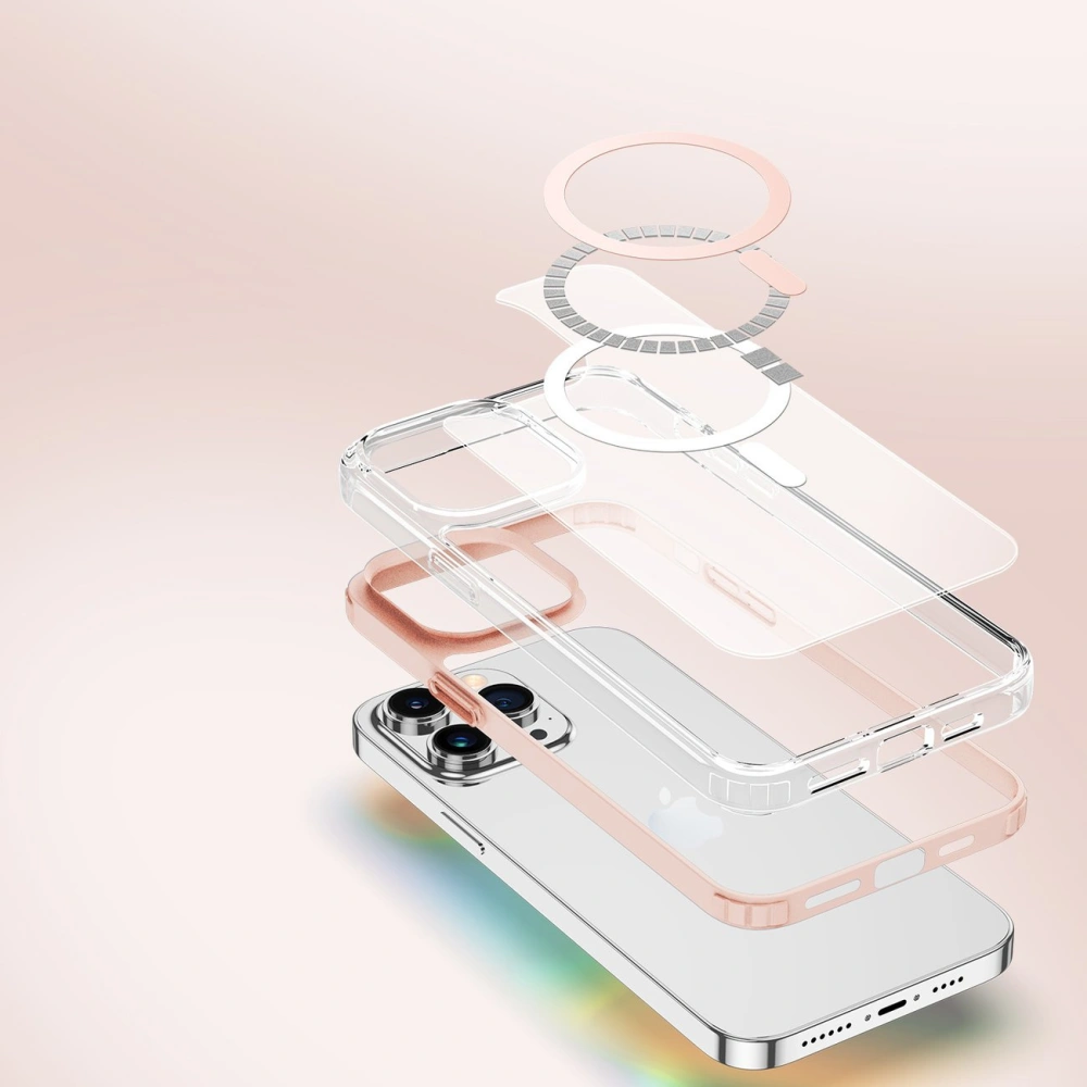 Hurtownia GSM - Etui DuxDucis Clin2 MagSafe Apple iPhone 14 Pro Max růžové - DDS1412 - {ean13} - Hurt
