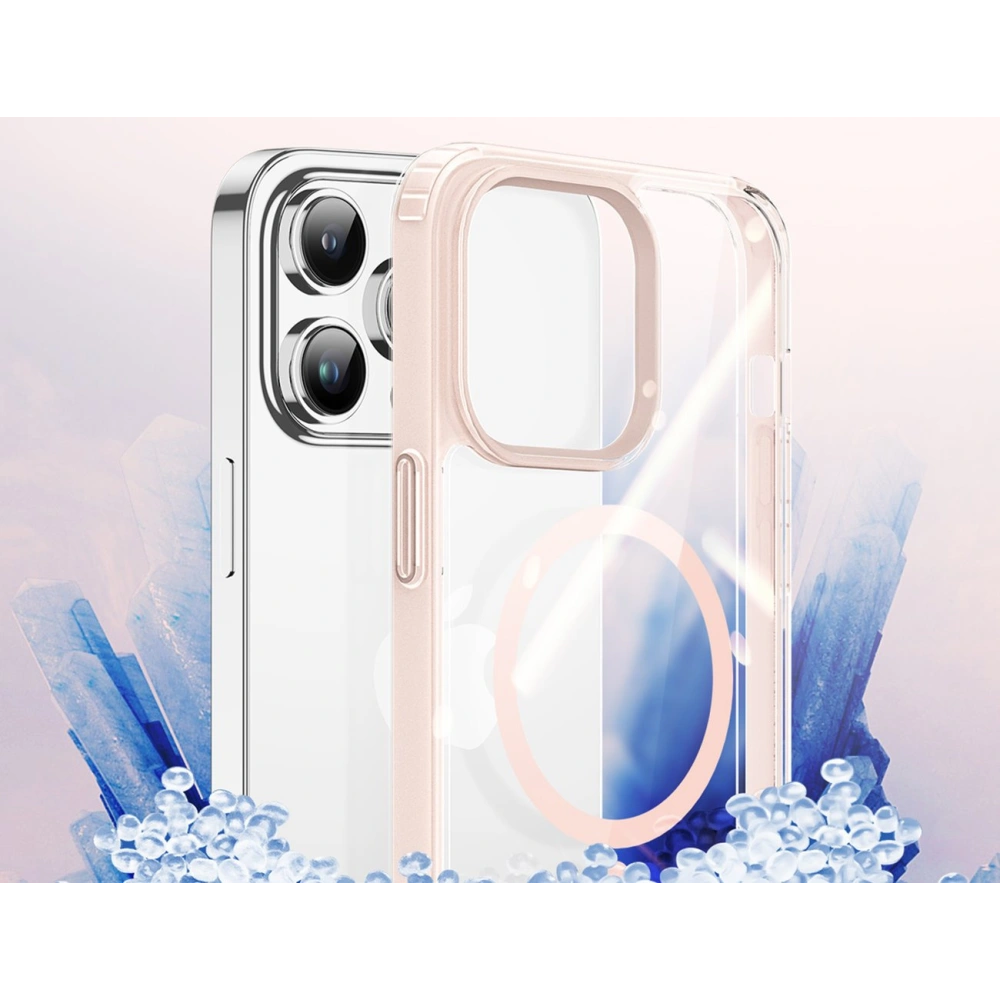 Hurtownia GSM - Case DuxDucis Clin2 MagSafe Apple iPhone 14 Pro Max rosa - DDS1412 - {ean13} - Hurt