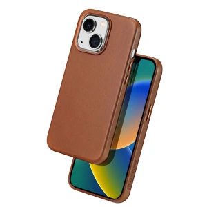 Hurtownia GSM - Etui DuxDucis Naples MagSafe Apple iPhone 14 Plus / 15 Plus barna - DDS1415 - {ean13} - Hurt