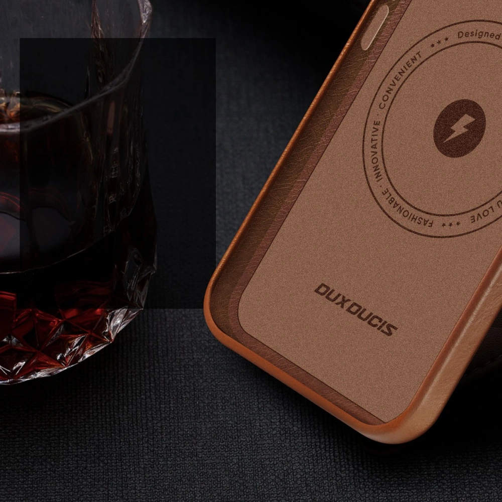 Wholesale DuxDucis Naples MagSafe Apple iPhone 14 Plus / 15 Plus brown - DDS1415 - {ean13} - Hurt