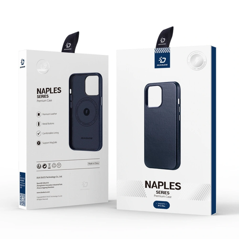 Hurtownia GSM - Case DuxDucis Naples MagSafe Apple iPhone 14 Plus / 15 Plus blau - DDS1416 - {ean13} - Hurt