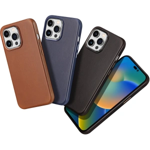 Hurtownia GSM - Etui DuxDucis Naples MagSafe Apple iPhone 14 Pro Max brązowe - DDS1419 - {ean13} - Hurt