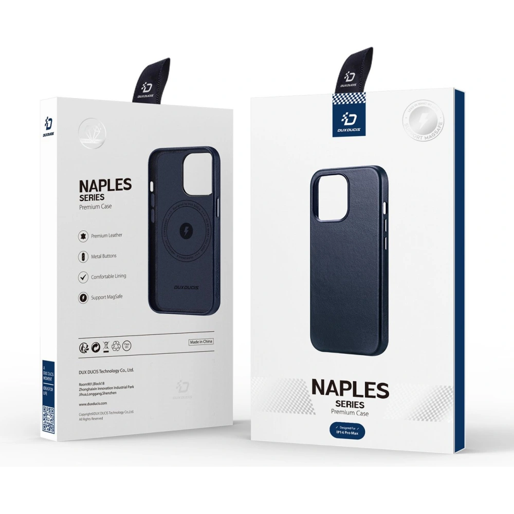 Wholesale DuxDucis Naples MagSafe Apple iPhone 14 Pro Max blue - DDS1420 - {ean13} - Hurt